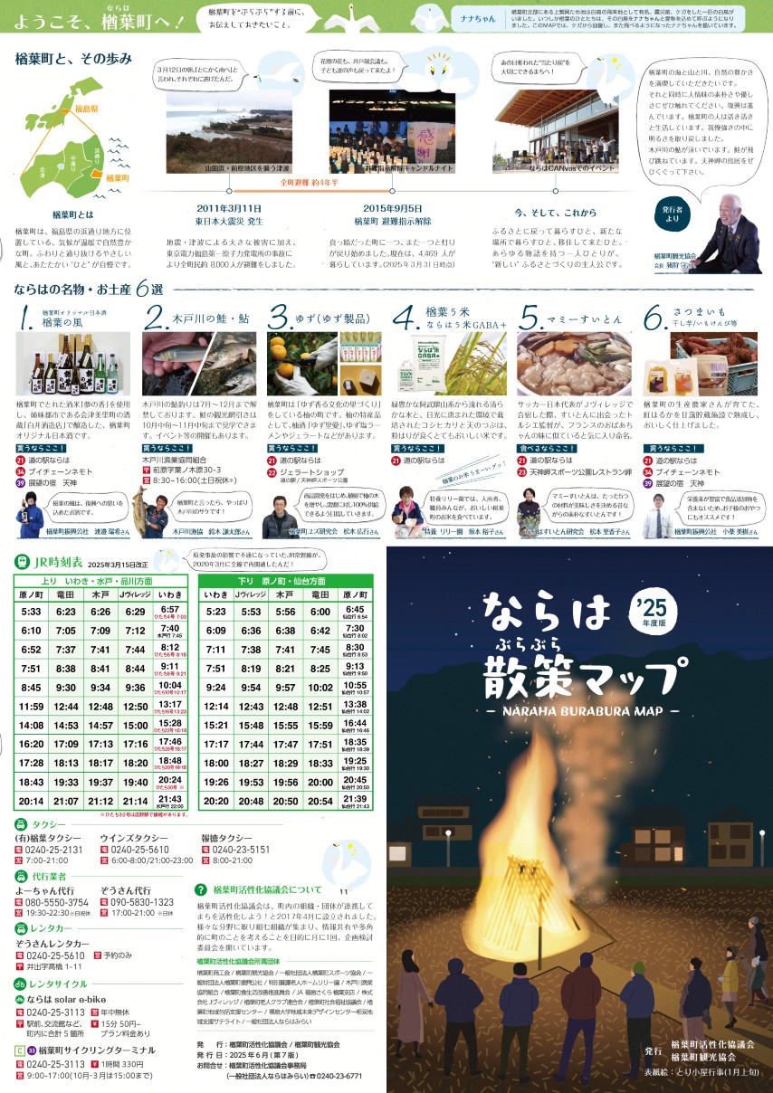 ならは散策マップ